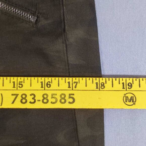 Zara Denim women's size 8 camo colour and pattern Moto style jeans - Picture 12 of 15